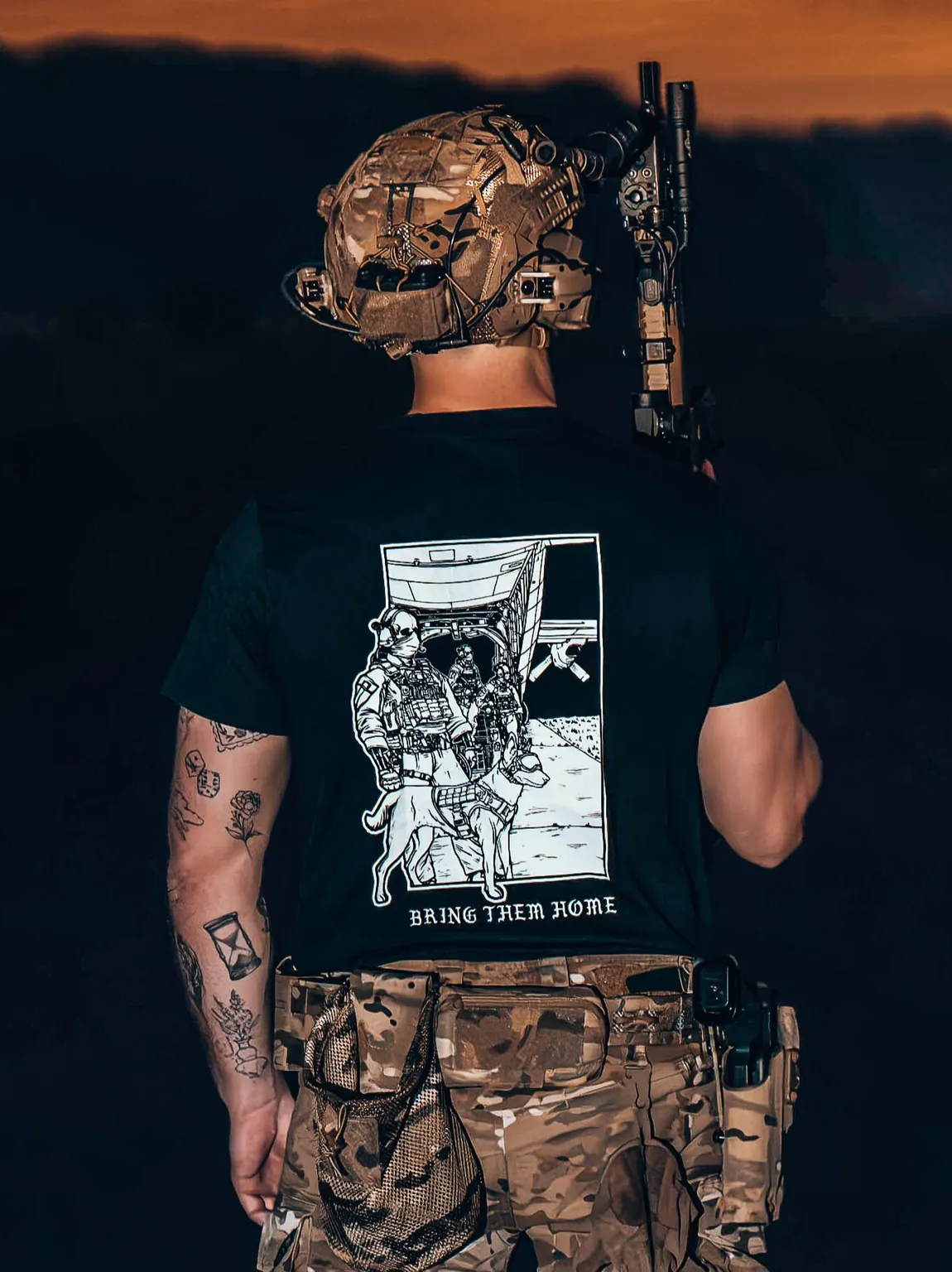 20240605_094627.jpg Bring Them Home T-Shirt, military apparel by The Trace