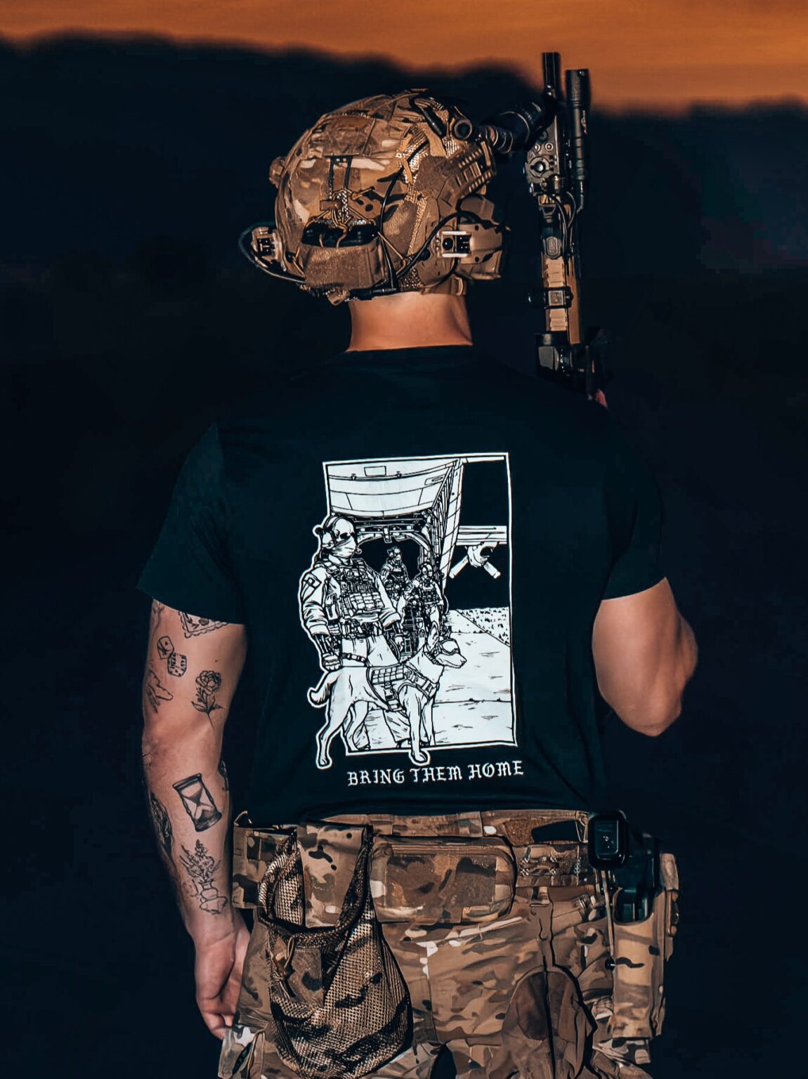 20240605_094627.jpg Bring Them Home T-Shirt, military apparel by The Trace