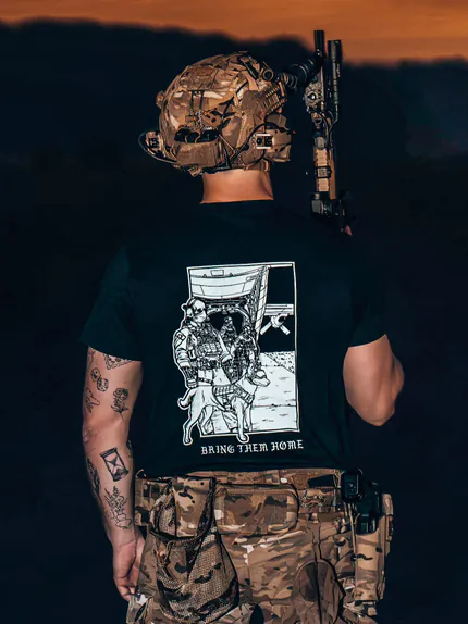 Bring Them Home T-Shirt, military apparel by The Trace