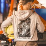 Firefighter Hoodie, military apparel by The Trace