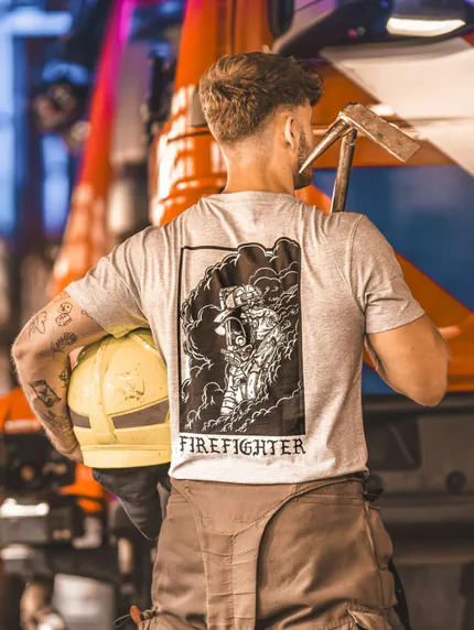 Firefighter T-Shirt, military apparel by The Trace
