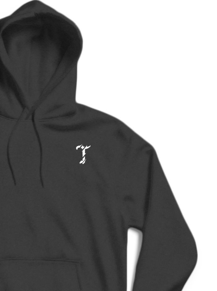 Anti Snowflake Club Text Hoodie - Image 2