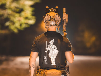Machinegunner Statue Shirt