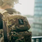 The Trace patch with bold T logo's made for on velcro surface