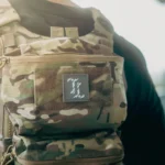 The Trace patch with bold T logo's made for on velcro surface