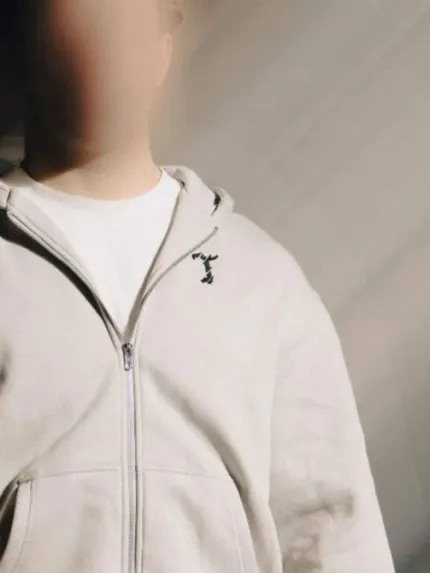 The Trace Premium hoodie featuring sleek and minimalist style with refined details