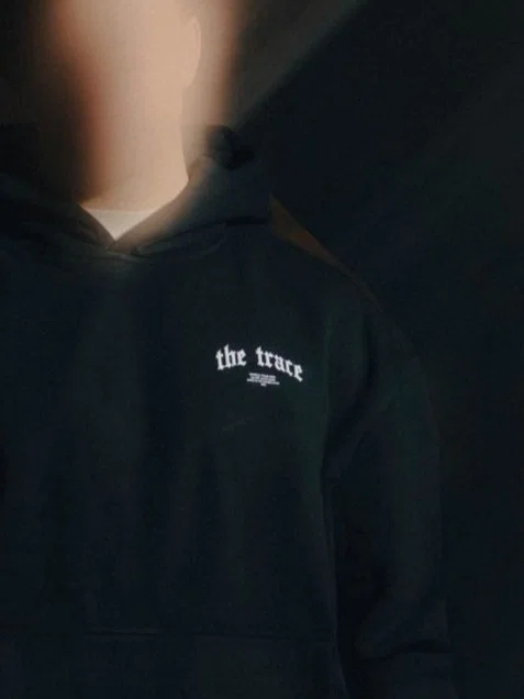 The Trace Premium hoodie featuring sleek and minimalist style with refined details