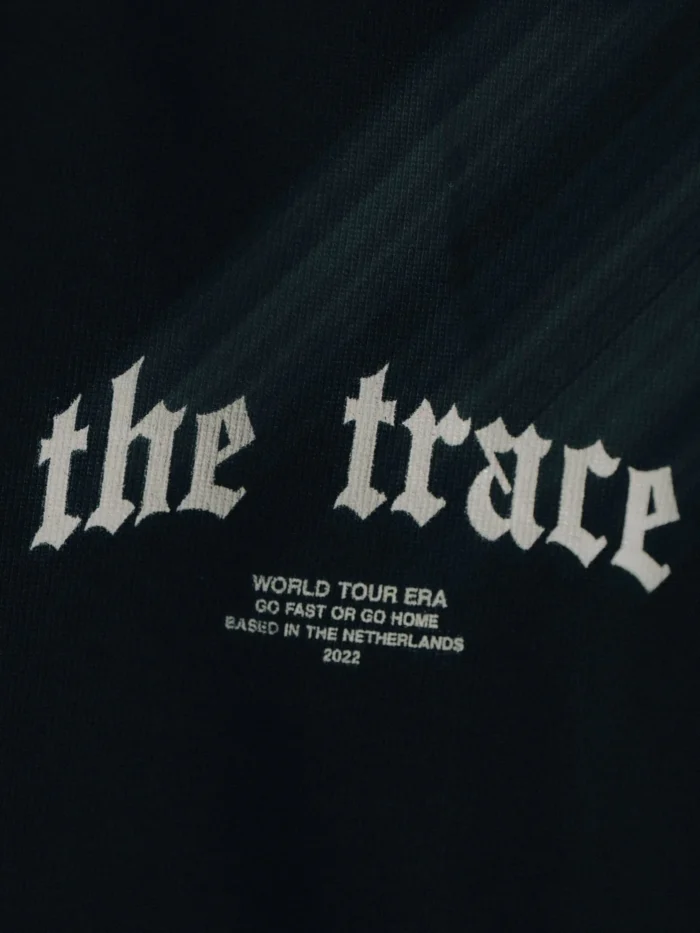 Black T-shirt from The Trace Premium collection with clean, minimalist design
