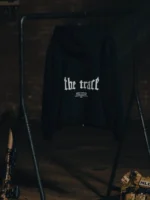 The Trace Premium hoodie featuring sleek and minimalist style with refined details