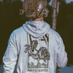 the trace apparel collection featuring two military reconnaissance divers swimming underwater