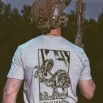 the trace apparel collection featuring two military reconnaissance divers swimming underwater