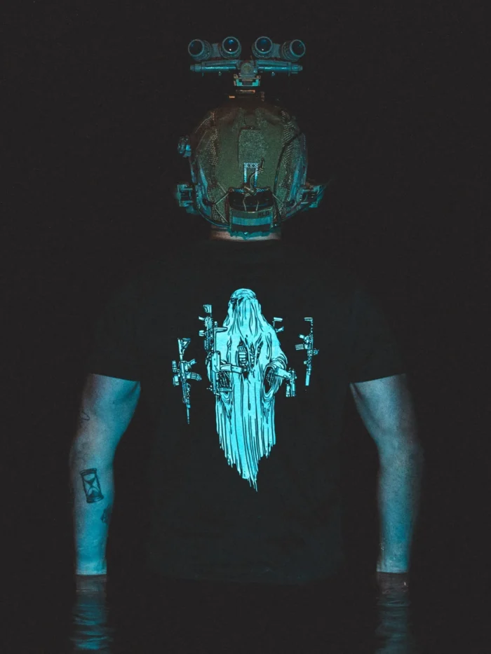 Halloween Ghost Tee - Image 1