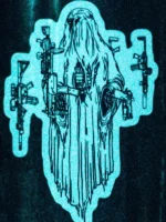 Halloween Ghost Sticker - Image 2