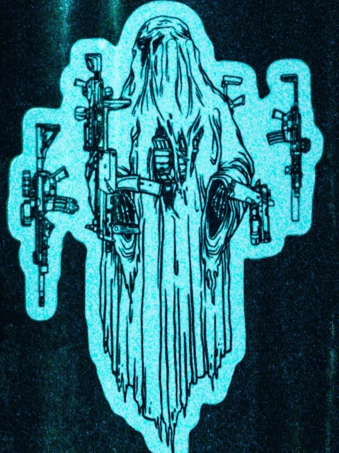 Halloween Ghost Sticker - Image 2