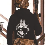 the trace apparel collection featuring 2 operators standing on europe and watching america saying wtf is a mile