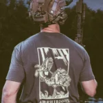 the trace apparel collection featuring two military reconnaissance divers swimming underwater