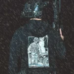 the trace apparel collection featuring a design with a military operator standing next to a snowman with a text saying anti snow flake club