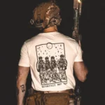 sand shirt from The Trace featuring a special operations force with a text saying definitely not sof