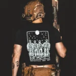 black shirt from The Trace featuring a special operations force with a text saying definitely not sof