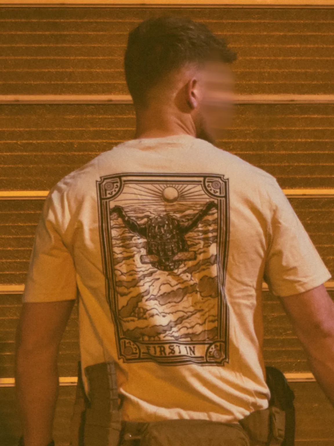 first-in-sand-tshirt-fshop_1 the trace apparel collection featuring a military free fall guy in mid air