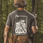 the trace apparel collection featuring a military reconnaissance group standing next to their equipment