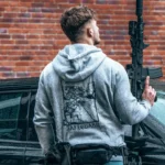 the trace apparel collection featuring a group of operators protecting a vip