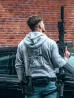 the trace apparel collection featuring a group of operators protecting a vip