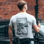 the trace apparel collection featuring a group of operators protecting a vip