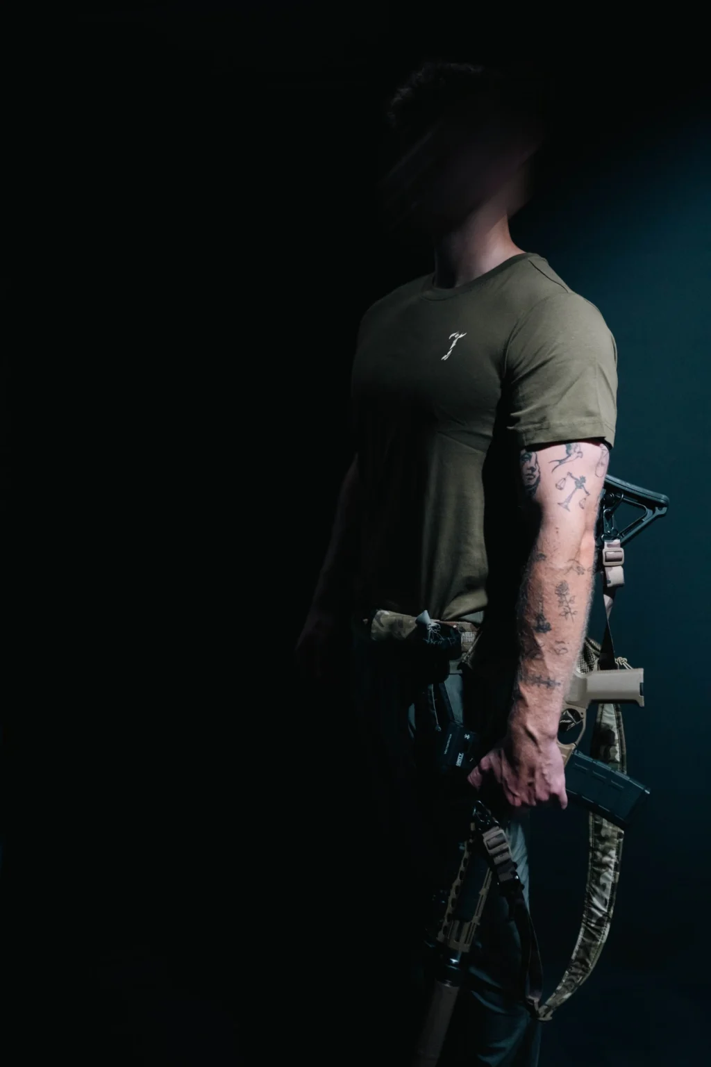Airforce T-shirt, view 3 by The Trace