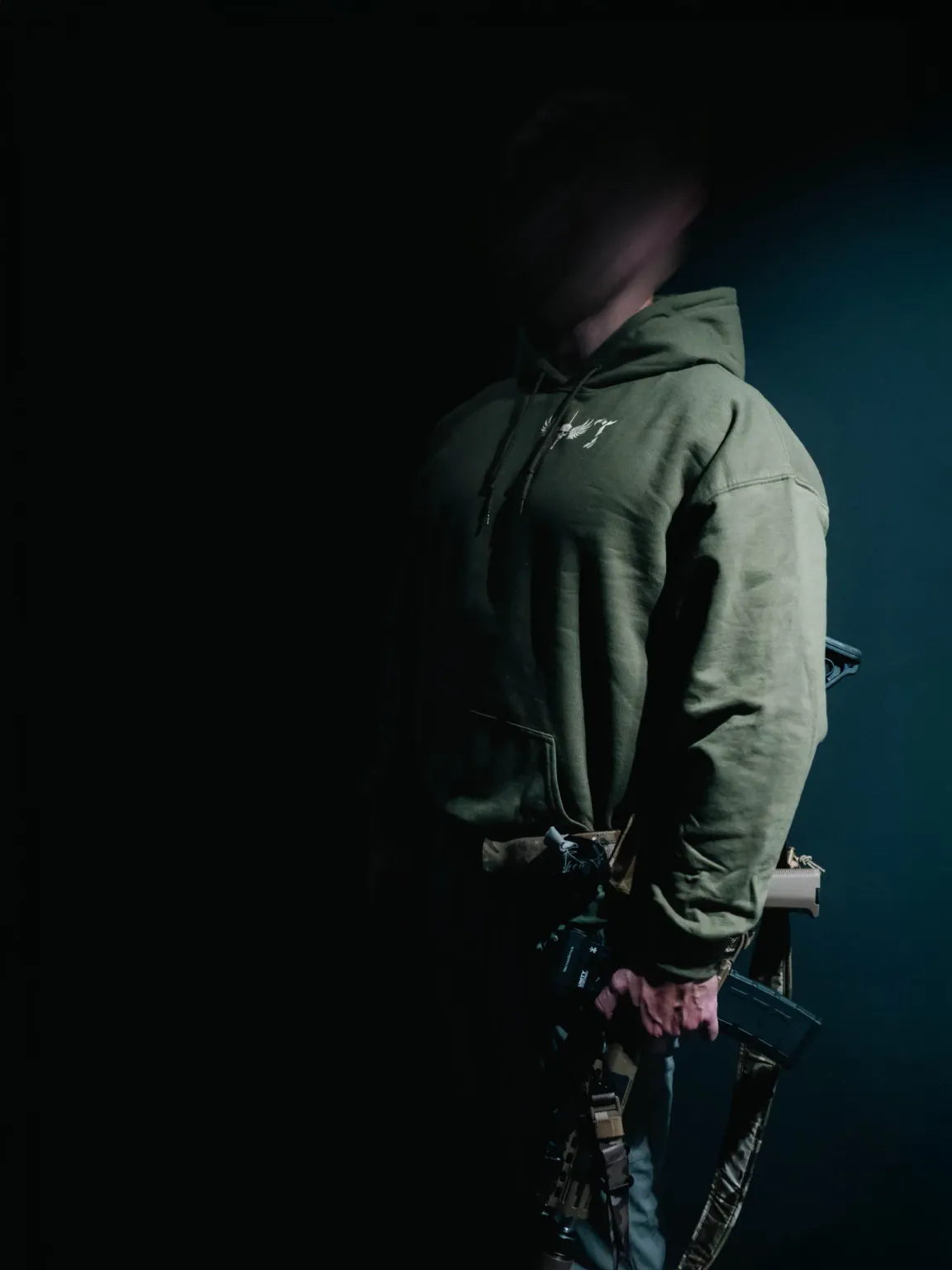 Back to Back Hoodie, view 3 by The Trace