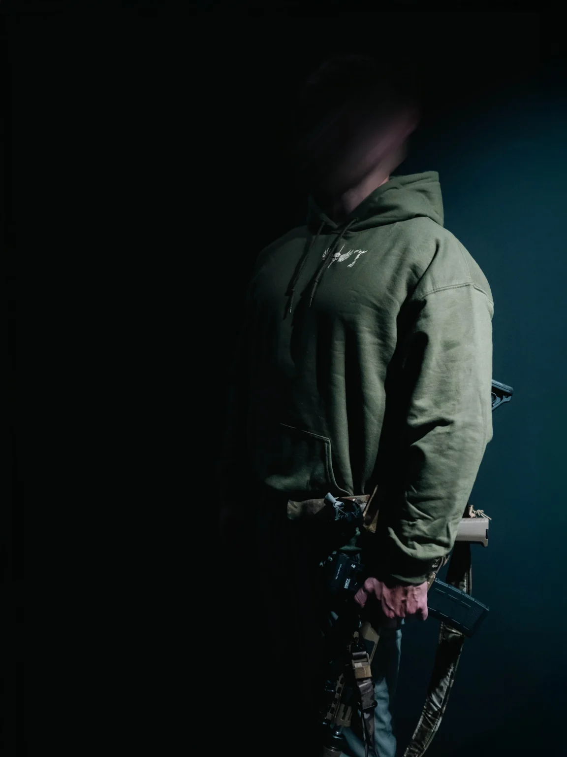 Back to Back Hoodie, view 3 by The Trace