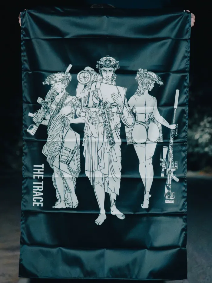 Limited Statues Flag, view 2 by The Trace