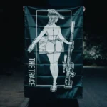 Sniper Statue Flag, military apparel by The Trace