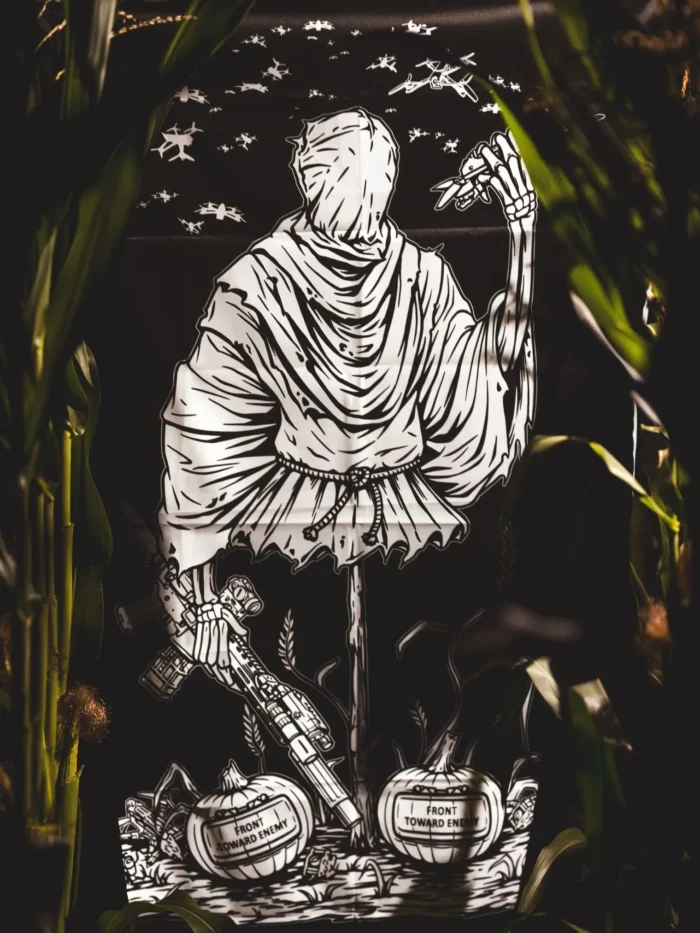 Halloween Scarecrow Flag - Image 2