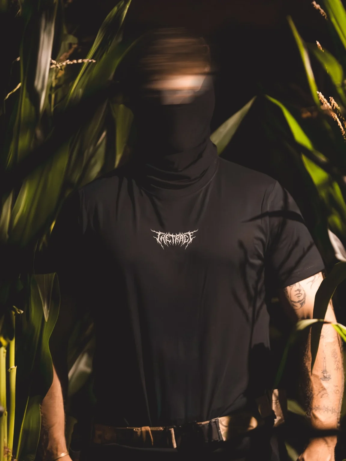 Halloween-TheTrace-Tee-front-blur-4_3 the trace halloween shirt with their logo on the chest