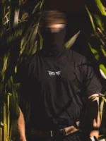 Halloween font oversized tee