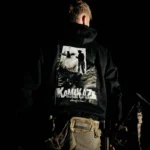 the trace halloween collection hoodie featuring kamikaze on elm street