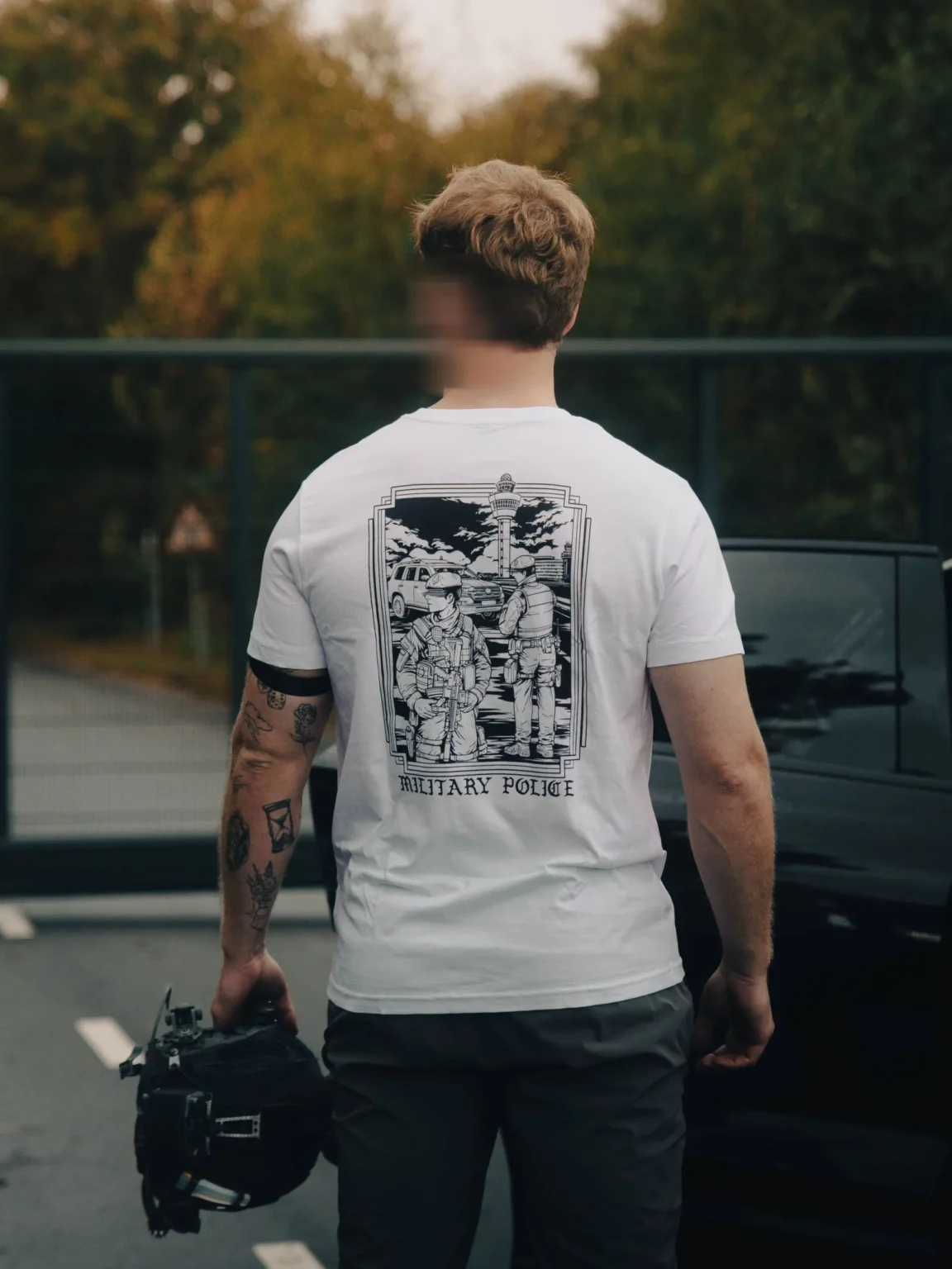 Military Police Tee, military apparel by The Trace