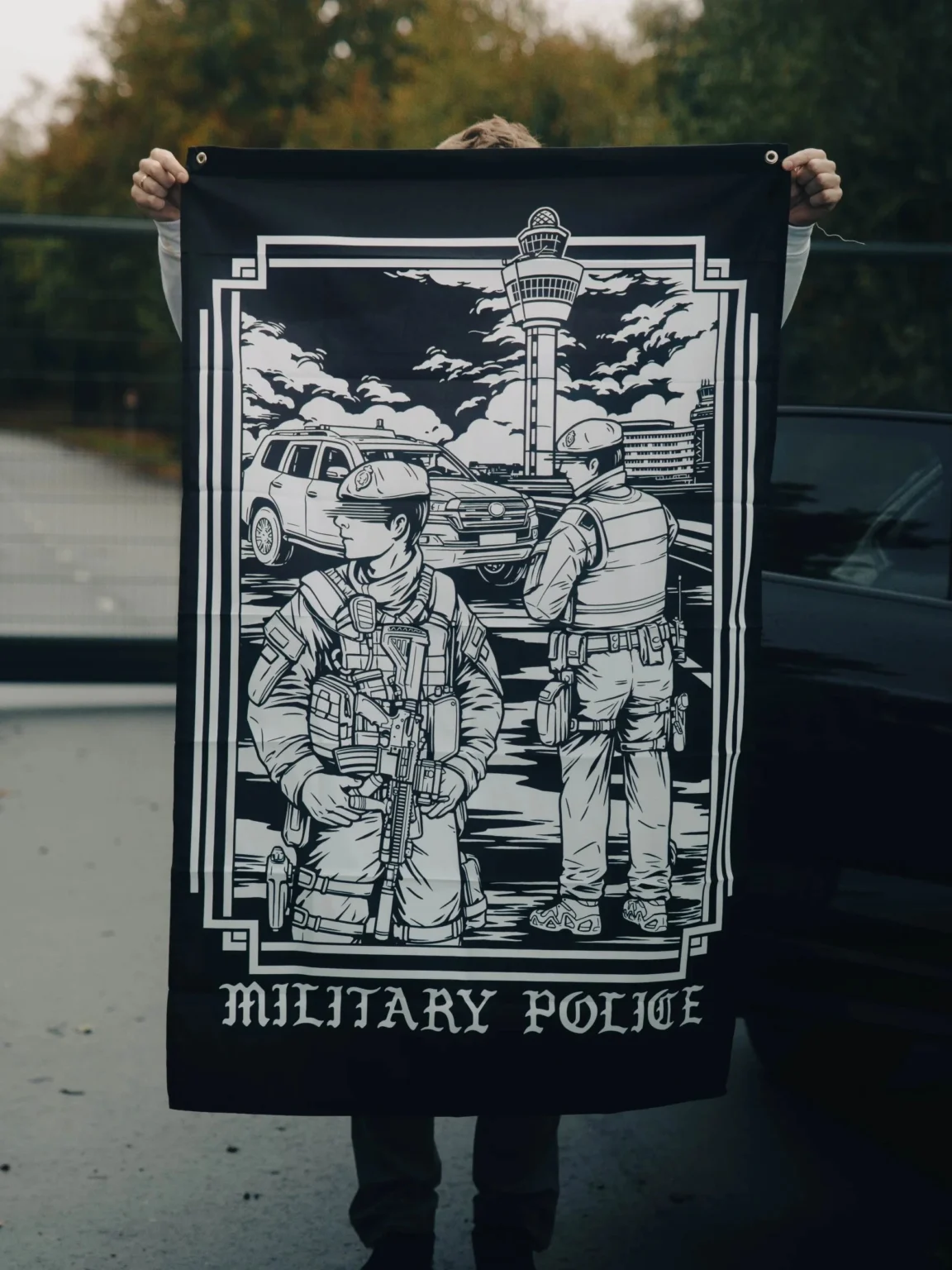 Military-Police-vlag (1) Military Police Flag, military apparel by The Trace