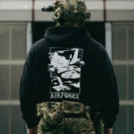 Airforce Hoodie, military apparel by The Trace