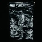 Limited Hold The Line Flag front view, military apparel by The Trace