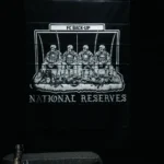 National Reserves Flag front view, military apparel by The Trace