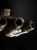 Argus Panoramic Night Vision Goggle (PNVG18) with four white phosphor tubes