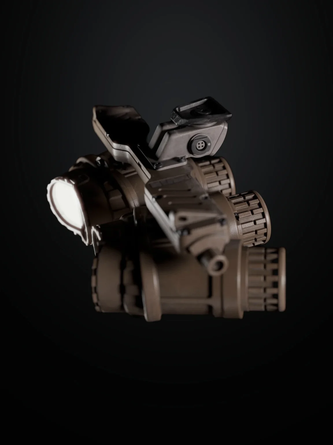 Argus Panoramic Night Vision Goggle (PNVG18) with four white phosphor tubes