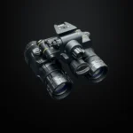Argus BNVD-1431 MK2 binocular night vision device, three quarter view from above