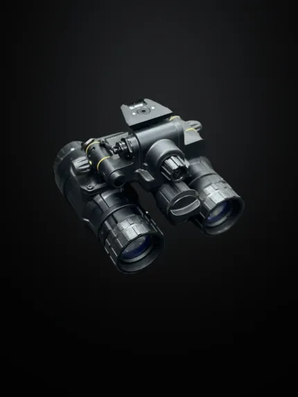 Argus BNVD-1431 MK2 binocular night vision device, three quarter view from above