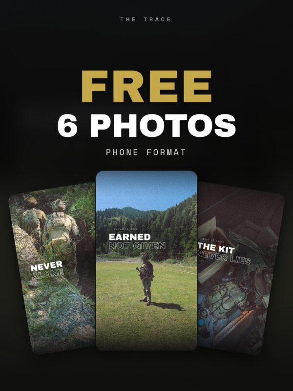 Free wallpaper pack by The Trace, 6 photos in phone format