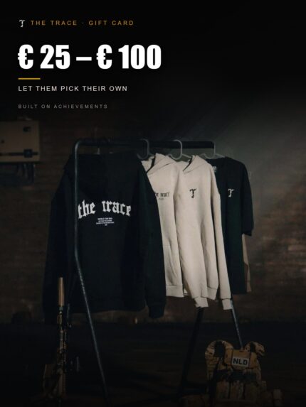 The Trace gift card, 25 to 100 euro, sent by email